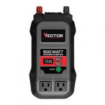img2-VECTOR-PI500V-500-Watt-Power-Inverter-Dual-Power-Inverter-Two-USB-Charging-Ports