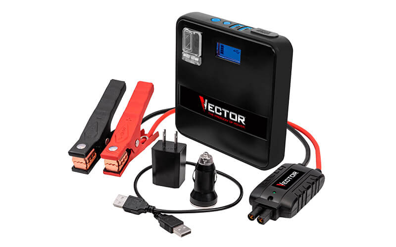 img2-VECTOR-SS120LV-800-Peak-Amp-Jump-Starter-100W-Power-Inverter-120V-AC-Outlet-Dual-USB-Rechargeable