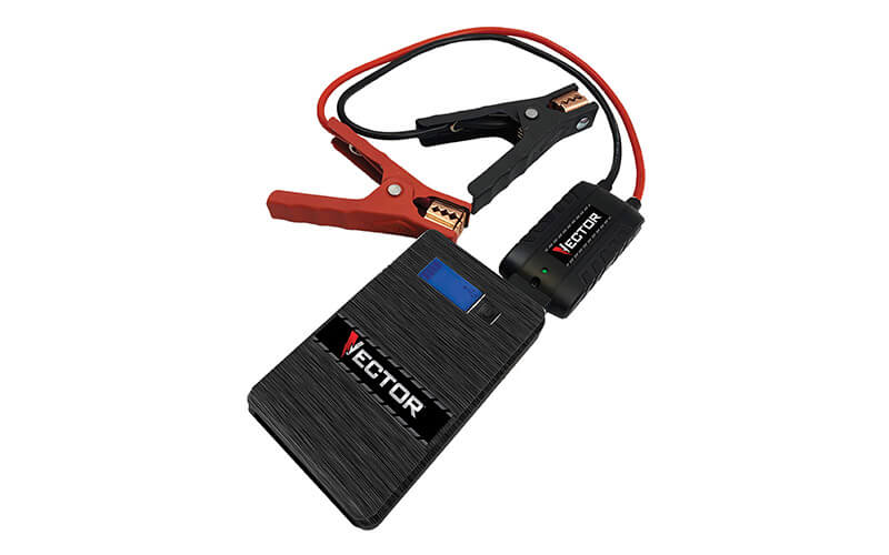 SS4LV product showing jumper cables and smart charger