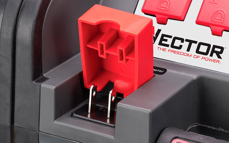 PPRH5DV product showing charging cube plug