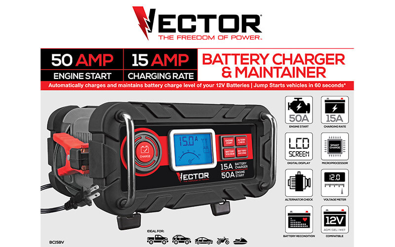 img5-VECTOR-BC15BV-40A-Engine-Starter-Battery-Charger-Patented-Alternator-Check