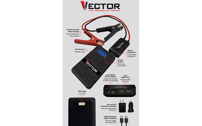 img8-VECTOR-SS4LV-800-Peak-Amp-Jump-Starter-Dual-USB-Rechargeable