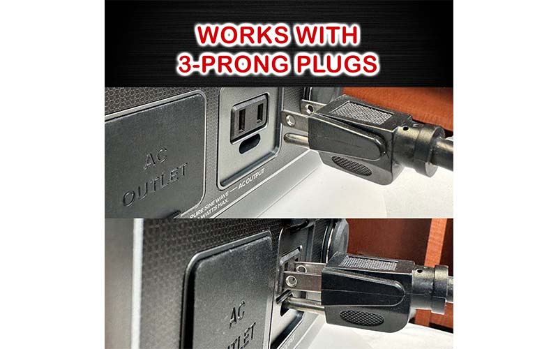 Works With 3 Prong Plugs